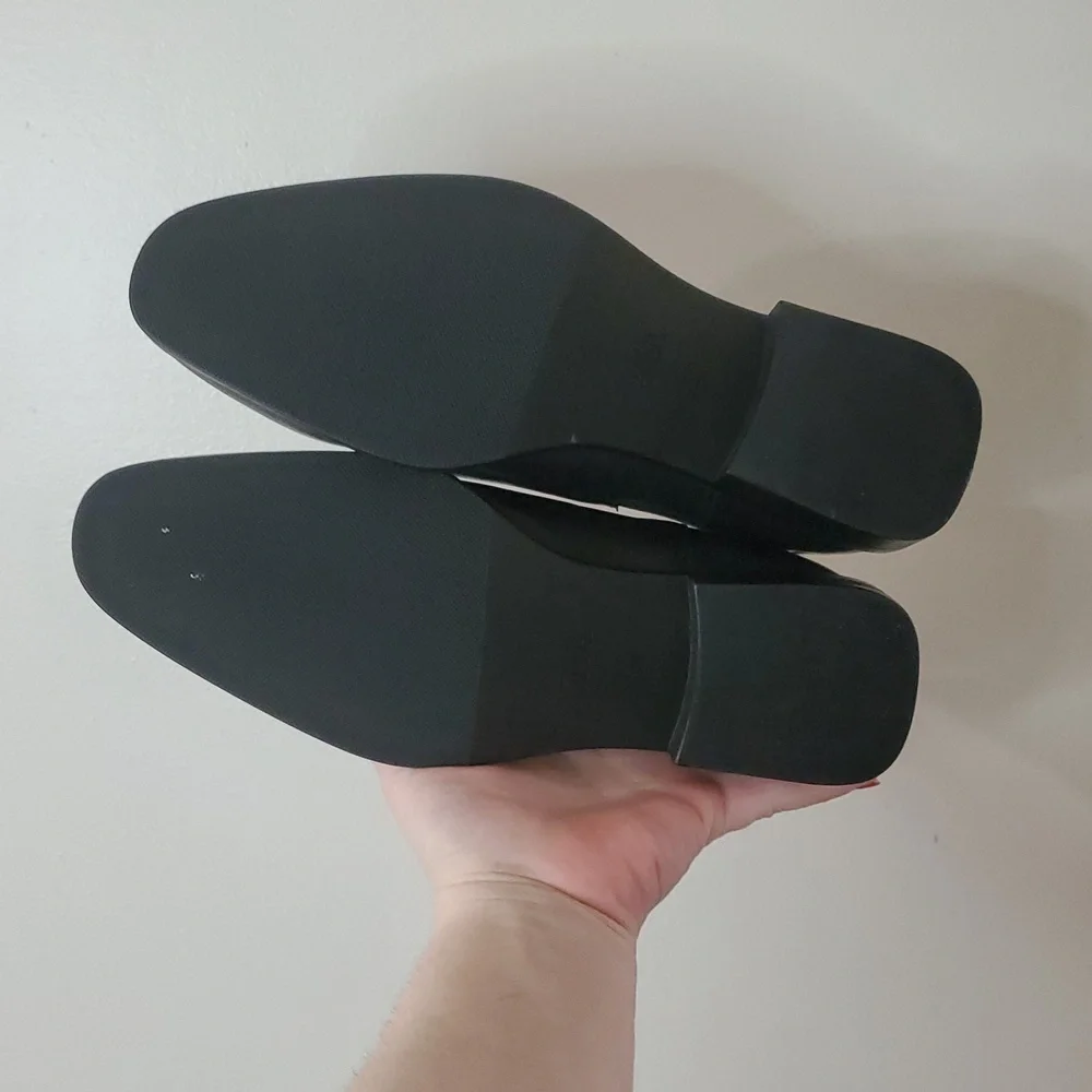 Womens Zara Leather Ankle Boots Size 39 Soft Smooth Leather Chelsea Boots - Picture 7 of 10